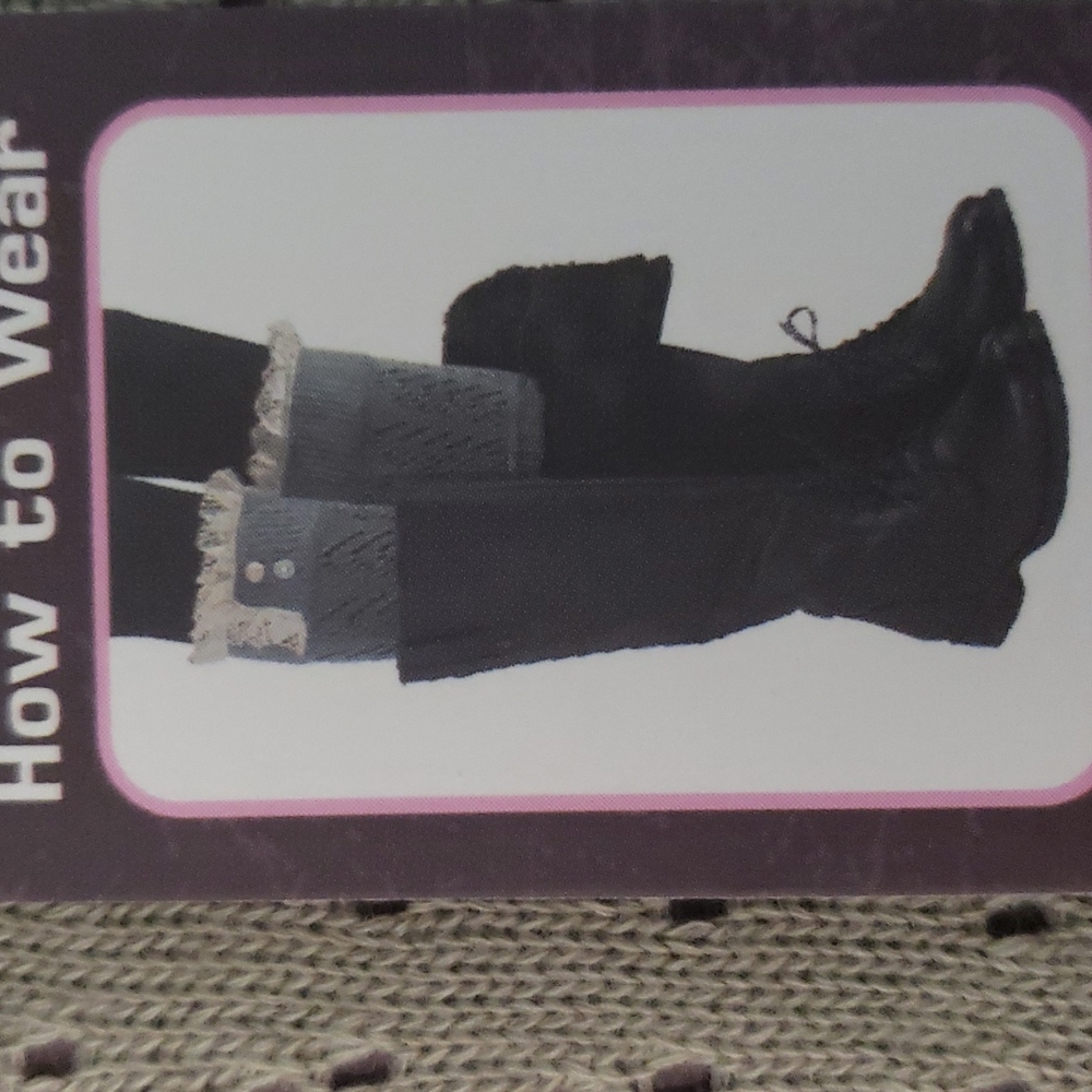 Boot toppers - Picture 3 of 3